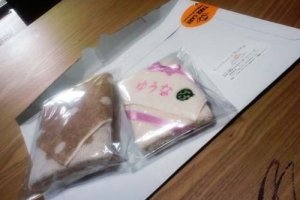 2つのハンドタオル